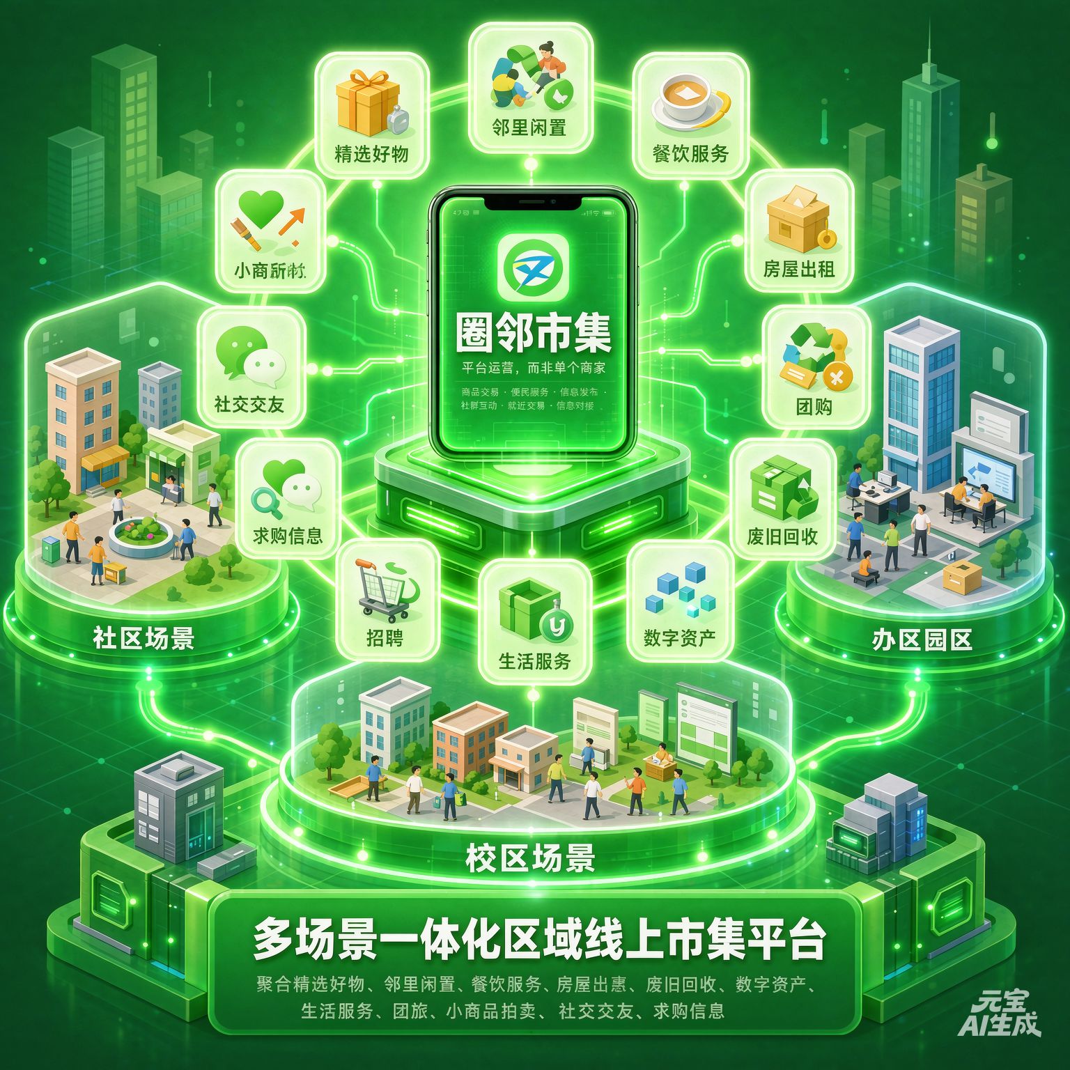 微信小程序 - 圈邻市集